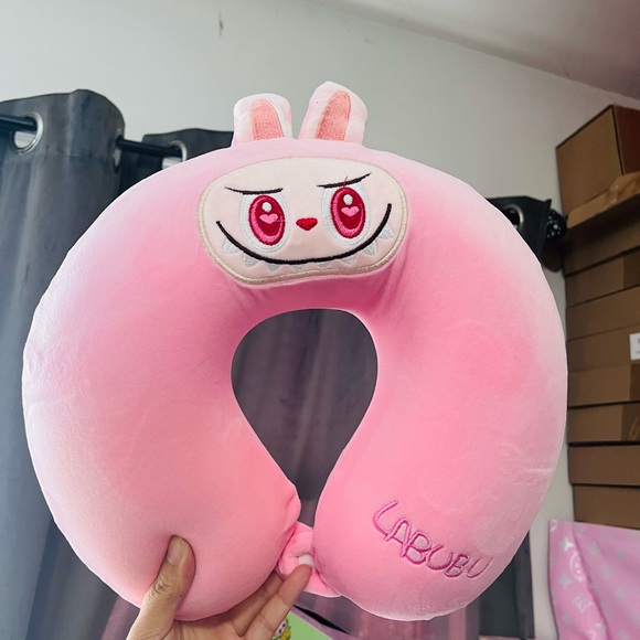 Labubu Travel Neck Pillow - Picture 1 of 3